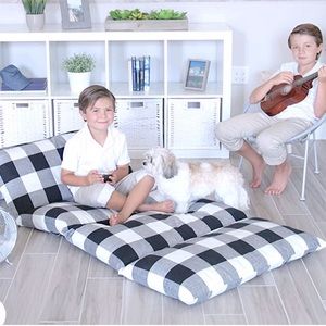 Butterfly Craze Floor Pillow Bed Lounger Cover